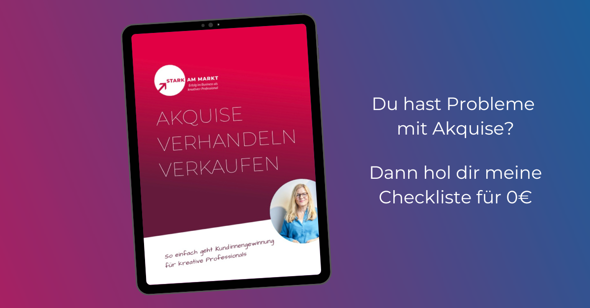 Checkliste für Akquise gratis